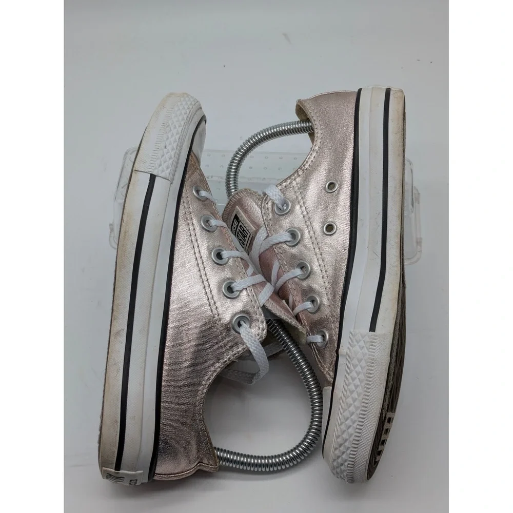 Converse Chuck Taylor All Star Metallic Pink Low Top Sneakers Women Size 5